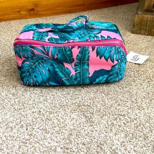 Ulta Tropical Hawaiian Zipper Makeup Bag